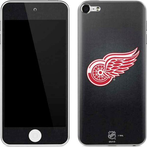 NHL Detroit Red Wings Black Background Apple iPod Skin