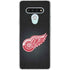 NHL Detroit Red Wings Black Background LG Stylo 6 Clear Case