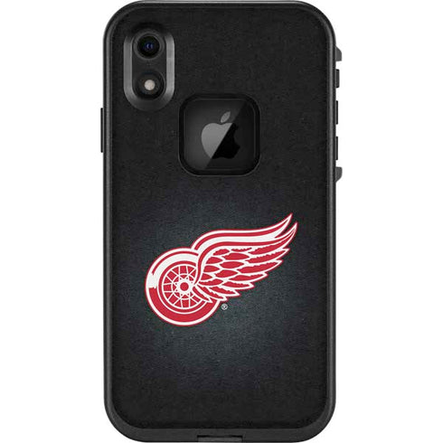 NHL Detroit Red Wings Black Background LifeProof Fre iPhone Skin