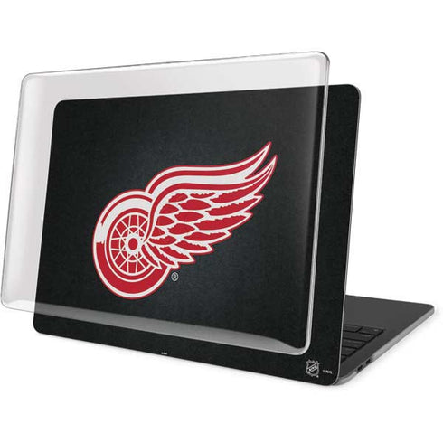 NHL Detroit Red Wings Black Background MacBook Pro 15in (2016-19) Case plus Skin