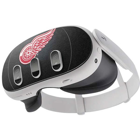 NHL Detroit Red Wings Black Background Meta Quest 3 Skin