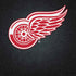 NHL Detroit Red Wings Black Background Moto E5 Play Skin