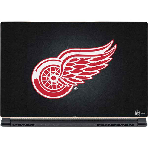 NHL Detroit Red Wings Black Background MSI GS65 Stealth Laptop Skin