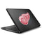 NHL Detroit Red Wings Black Background HP Notebook Skin