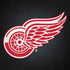 NHL Detroit Red Wings Black Background Notebook 9 Pro 13in (2017) Skin