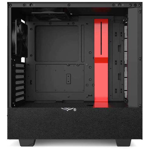 NHL Detroit Red Wings Black Background NZXT H510 Compact ATX Mid-Tower Case Skin
