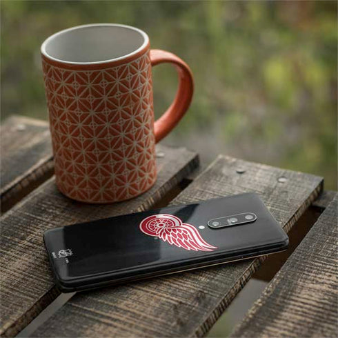 NHL Detroit Red Wings Black Background OnePlus 7 Pro Skin