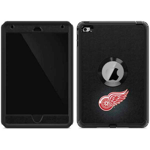 NHL Detroit Red Wings Black Background Otterbox Defender iPad Skin