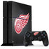 NHL Detroit Red Wings Black Background PS4 Console and Controller Bundle Skin