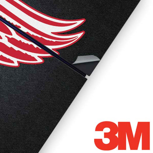 NHL Detroit Red Wings Black Background PS4 Console and Controller Bundle Skin