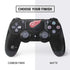 NHL Detroit Red Wings Black Background PS4 Controller Skin