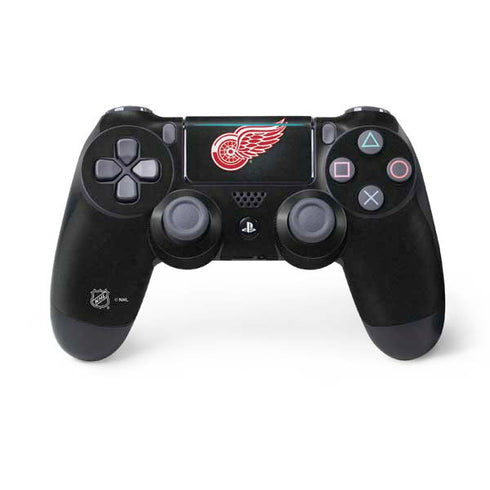 NHL Detroit Red Wings Black Background PS4 Pro/Slim Controller Skin