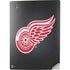 NHL Detroit Red Wings Black Background PS5 Digital Edition Console Skin