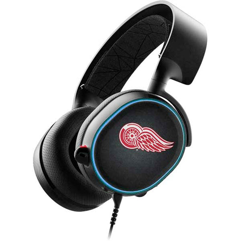 NHL Detroit Red Wings Black Background SteelSeries Arctis 3 Skin