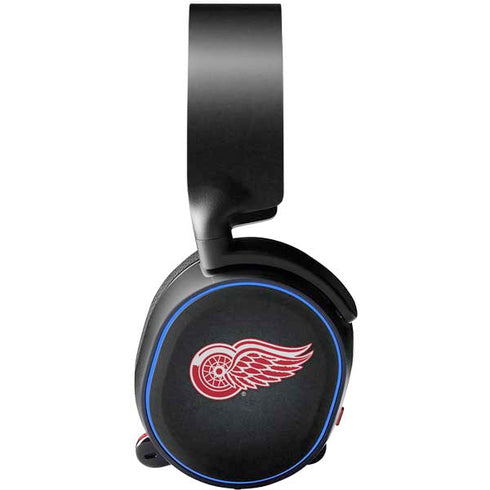 NHL Detroit Red Wings Black Background SteelSeries Arctis 5 Skin