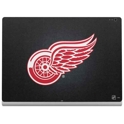 NHL Detroit Red Wings Black Background Surface Book 2 13.5in Skin
