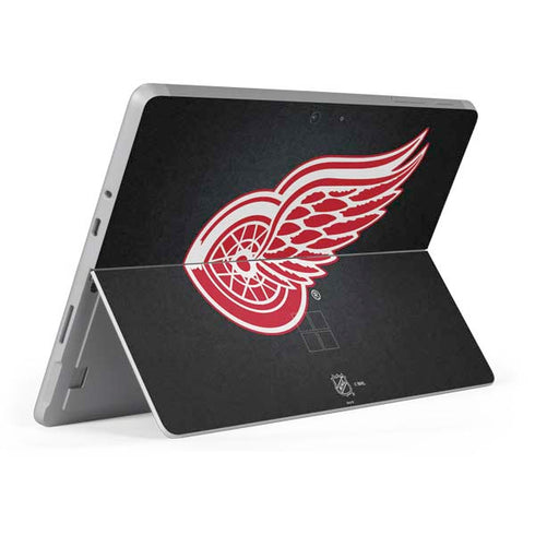 NHL Detroit Red Wings Black Background Surface Go Skin