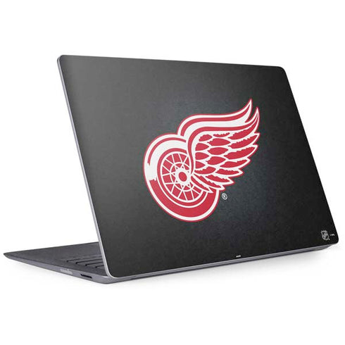 NHL Detroit Red Wings Black Background Surface Laptop 2 Skin