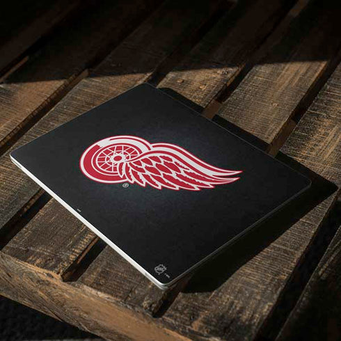NHL Detroit Red Wings Black Background Surface Laptop 2 Skin