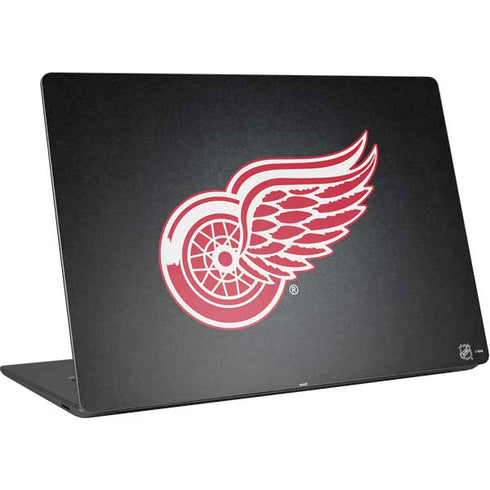 NHL Detroit Red Wings Black Background Surface Laptop 4 15in Skin