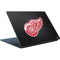 NHL Detroit Red Wings Black Background Surface Laptop Skin