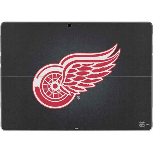NHL Detroit Red Wings Black Background Surface Pro 8 Skin