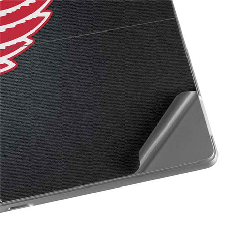 NHL Detroit Red Wings Black Background Surface Pro 8 Skin