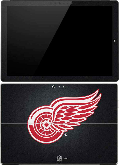 NHL Detroit Red Wings Black Background Surface Pro (2017) Skin