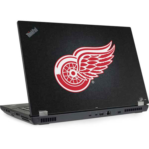 NHL Detroit Red Wings Black Background Lenovo ThinkPad Skin
