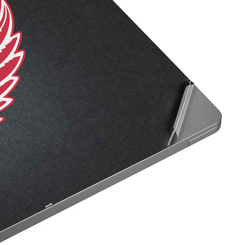 NHL Detroit Red Wings Black Background Universal Laptop 16in (13 x 9.4in) Skin