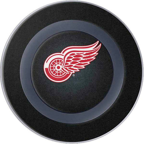 NHL Detroit Red Wings Black Background Wireless Charger Skin