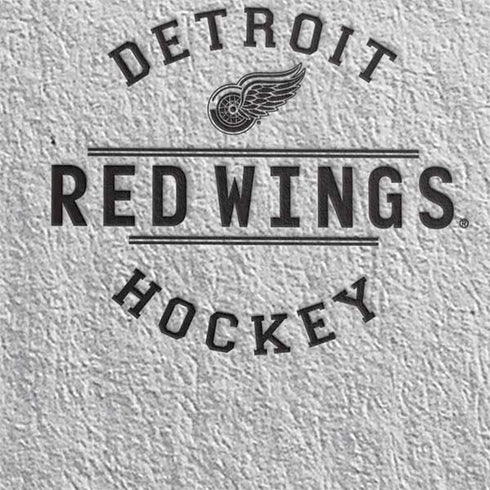 NHL Detroit Red Wings Black Text Nintendo 2DS XL (2017) Skin