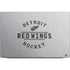 NHL Detroit Red Wings Black Text Dell Vostro Skin