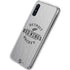 NHL Detroit Red Wings Black Text Galaxy A10e Clear Case
