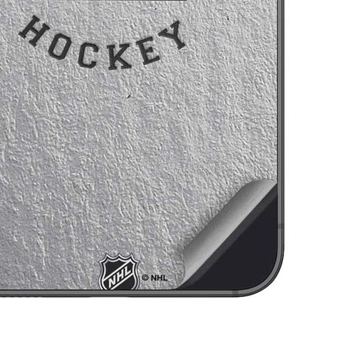 NHL Detroit Red Wings Black Text Galaxy A14 5G Skin