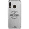 NHL Detroit Red Wings Black Text Galaxy A30 Clear Case