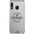 NHL Detroit Red Wings Black Text Galaxy A30 Clear Case
