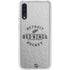 NHL Detroit Red Wings Black Text Galaxy A50 Clear Case