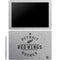 NHL Detroit Red Wings Black Text Galaxy Book 12in Skin