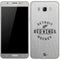 NHL Detroit Red Wings Black Text Galaxy J7 Skin