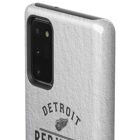 NHL Detroit Red Wings Black Text Galaxy Note20 5G Pro Case