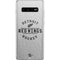 NHL Detroit Red Wings Black Text Galaxy S10 Plus Skin