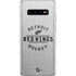 NHL Detroit Red Wings Black Text Galaxy S10 Plus Skin