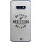 NHL Detroit Red Wings Black Text Galaxy S10e Skin