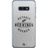 NHL Detroit Red Wings Black Text Galaxy S10e Skin