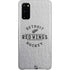 NHL Detroit Red Wings Black Text Galaxy S20 Lite Case