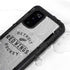 NHL Detroit Red Wings Black Text Galaxy S20 Waterproof Case