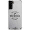 NHL Detroit Red Wings Black Text Galaxy S21 Plus 5G Clear Case