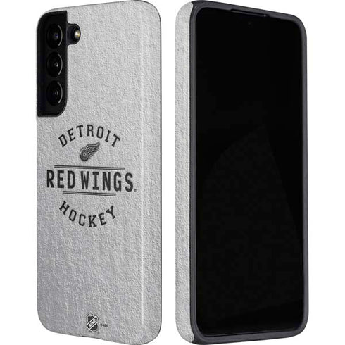 NHL Detroit Red Wings Black Text Galaxy S22 Pro Case