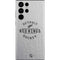 NHL Detroit Red Wings Black Text Galaxy S22 Ultra Skin
